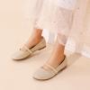 DREAM PAIRS Girls Mary Jane Dress Shoes Ballerina Flats for Wedding, Party (Toddler/Little Kid/Big Kid)(Gold/Glitter)