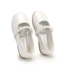 DREAM PAIRS Girls Mary Jane Dress Shoes Ballerina Flats for Wedding, Party (Toddler/Little Kid/Big Kid)(Ivory-t)
