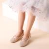DREAM PAIRS Girls Mary Jane Dress Shoes Ballerina Flats for Wedding, Party (Toddler/Little Kid/Big Kid)(Rose/Gold/Glitter)