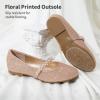 DREAM PAIRS Girls Mary Jane Dress Shoes Ballerina Flats for Wedding, Party (Toddler/Little Kid/Big Kid)(Rose/Gold/Glitter)