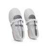 DREAM PAIRS Girls Mary Jane Dress Shoes Ballerina Flats for Wedding, Party (Toddler/Little Kid/Big Kid)(Silver/Glitter-t)