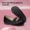 DREAM PAIRS Toddler Girls Dress Shoes Party Wedding Flower Girl Ballet Flats(All Black)