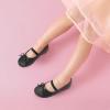 DREAM PAIRS Toddler Girls Dress Shoes Party Wedding Flower Girl Ballet Flats(Black)
