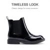 DREAM PAIRS Girls Ankle Boots with Side Zipper Chelsea Booties Low Heels Girl Fashion Shoes for Toddler/Little Kid/Big Kid(All Black)