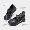 DREAM PAIRS Girls School Shoes Mary Jane Flats Lightweight Comfortable Girls’ Uniform Dress Shoes for Toddler/Little Kid/Big Kid(Navy)
