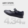 DREAM PAIRS Girls School Shoes Mary Jane Flats Lightweight Comfortable Girls’ Uniform Dress Shoes for Toddler/Little Kid/Big Kid(Navy)