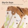 DREAM PAIRS Girls Cowboy Boots Cowgirl Mid Calf Western Boots with Low Heel Square Toe for Little Kid/Big Kid(Beige/Tan)