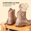 DREAM PAIRS Girls Cowgirl Cowboy Ankle Western Boots Side Zipper Riding Shoes with Tassel Little Kid/Big Kid(Rose Gold)