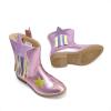 DREAM PAIRS Girls Cowgirl Cowboy Western Mid Calf Tassel Boots(Purple)