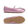 DREAM PAIRS Girls Dress Shoes Slip-on Flower Girl Ballet Flats for Party, Wedding, Performance, Prom, Graduation(Pink)