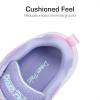 DREAM PAIRS Girls Shoes Sneakers Kids Tennis Shoes Lightweight Lace Up Running Casual Walking Shoes(Purple/Rainbow)