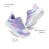 DREAM PAIRS Girls Shoes Sneakers Kids Tennis Shoes Lightweight Lace Up Running Casual Walking Shoes(Purple/Rainbow)