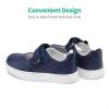 DREAM PAIRS Kids Girls Mary Jane Sneakers Strap Toddler Little Girls School Shoes Soft Walking Party Flat Shoes(Navy)