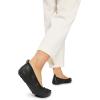 DREAM PAIRS Women’s Flats, Foldable Ballet Flats for Women, Bowknot Round Toe Comfort Light Weight Slip-On Dress Shoes(Black)