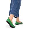 DREAM PAIRS Women’s Flats, Foldable Ballet Flats for Women, Bowknot Round Toe Comfort Light Weight Slip-On Dress Shoes(Green)