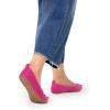 DREAM PAIRS Women’s Flats, Foldable Ballet Flats for Women, Bowknot Round Toe Comfort Light Weight Slip-On Dress Shoes(Hot Pink)