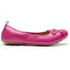 DREAM PAIRS Women’s Flats, Foldable Ballet Flats for Women, Bowknot Round Toe Comfort Light Weight Slip-On Dress Shoes(Hot Pink)