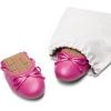 DREAM PAIRS Women’s Flats, Foldable Ballet Flats for Women, Bowknot Round Toe Comfort Light Weight Slip-On Dress Shoes(Hot Pink)