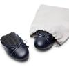 DREAM PAIRS Women’s Flats, Foldable Ballet Flats for Women, Bowknot Round Toe Comfort Light Weight Slip-On Dress Shoes(Navy)
