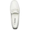 DREAM PAIRS Women’s Loafers Penny Loafer Slip on Casual Dressy Comfortable Business Work Office Moccasins Driving Loafer Shoes(White)