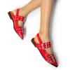 DREAM PAIRS Women’s Slingback Ballet Flats, Pointed Toe Buckle Comfortable Dress Slip-on Flat Shoes