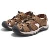 DREAM PAIRS Men’s Support Sandals: Athletic, Outdoor, Quick-Dry Mesh, Closed Toe, Lightweight, Comfortable Water Shoes(Brown)