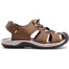 DREAM PAIRS Men’s Support Sandals: Athletic, Outdoor, Quick-Dry Mesh, Closed Toe, Lightweight, Comfortable Water Shoes(Brown)