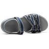 DREAM PAIRS Womens Comfortable Hiking Walking Sandal with Adjustable Hook and Loop Strap, Sports, Travel,Summer Beach Outdoor Light Weight Water Shoes(Navy)