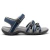 DREAM PAIRS Womens Comfortable Hiking Walking Sandal with Adjustable Hook and Loop Strap, Sports, Travel,Summer Beach Outdoor Light Weight Water Shoes(Navy)