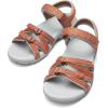 DREAM PAIRS Womens Comfortable Hiking Walking Sandal with Adjustable Hook and Loop Strap, Sports, Travel,Summer Beach Outdoor Light Weight Water Shoes(Orange)