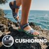 DREAM PAIRS Womens Sandals Light Weight Hiking Sandals for Women Comfortable Athletic Quick-Drying Walking Hiking Water Sandals(Dark Blue)