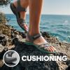 DREAM PAIRS Womens Sandals Light Weight Hiking Sandals for Women Comfortable Athletic Quick-Drying Walking Hiking Water Sandals(Grey)
