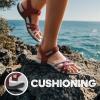 DREAM PAIRS Womens Sandals Light Weight Hiking Sandals for Women Comfortable Athletic Quick-Drying Walking Hiking Water Sandals(Red)