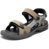 DREAM PAIRS Men’s Arch Support Hiking Sandals Sport Outdoor Athletic Comfortable Summer Beach Water Sandals(Sand)
