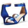 DREAM PAIRS Women’s Fiona Fashion Stilettos Open Toe Pump Heeled Sandals(Royal/Blue)