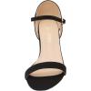 DREAM PAIRS Women’s Lexii Fashion Stilettos Open Toe Pump Heel Sandals(Black Nubuck)