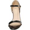 DREAM PAIRS Women’s Lexii Fashion Stilettos Open Toe Pump Heel Sandals(Black Pat)