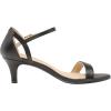 DREAM PAIRS Women’s Lexii Fashion Stilettos Open Toe Pump Heel Sandals(Black Pu)