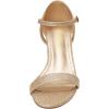 DREAM PAIRS Women’s Lexii Fashion Stilettos Open Toe Pump Heel Sandals(Gold Glitter)