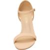 DREAM PAIRS Women’s Lexii Fashion Stilettos Open Toe Pump Heel Sandals(Nude/Nubuck)