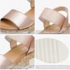 DREAM PAIRS Women’s Open Toe Casual Platform Sandals(Champagne)