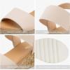 DREAM PAIRS Women’s Open Toe Casual Platform Sandals(Nude)