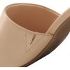 DREAM PAIRS Women’s Square Open Toe Heels Sandals Low Block Chunky Heeled Sandals Slide Sandals Slip on Comfortable Casual Pumps Shoes(Nude-pu)