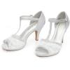 DREAM PAIRS Women’s Stilettos Open Toe Pump Fashion Kitten Heel Sandals(Silver)