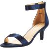 DREAM PAIRS Women’s Fiona Fashion Stilettos Open Toe Pump Heeled Sandals(Navy)