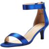 DREAM PAIRS Women’s Fiona Fashion Stilettos Open Toe Pump Heeled Sandals(Royal/Blue)