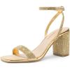 Gold-rhinestone