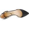 DREAM PAIRS Flapointed Women’s Casual D’Orsay Pointed Plain Ballet Comfort Soft Slip On Flats Shoes(All Black)