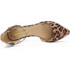 DREAM PAIRS Flapointed Women’s Casual D’Orsay Pointed Plain Ballet Comfort Soft Slip On Flats Shoes(Ankle-leopard)
