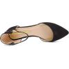 DREAM PAIRS Flapointed Women’s Casual D’Orsay Pointed Plain Ballet Comfort Soft Slip On Flats Shoes(Classic Black)